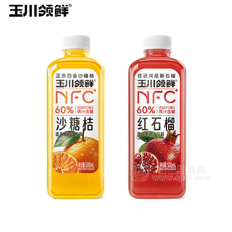 玉川領鮮NFC混合果蔬汁飲料飲品招商500ml