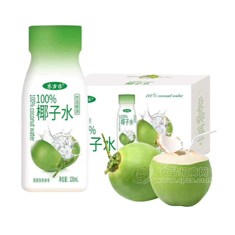 東方樂(lè)100%椰子水飲料飲品廠家招商220ml