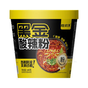 吃歡天黑金酸辣粉方便食品廠家招商140g