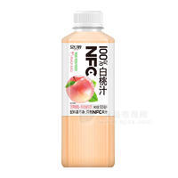 眾口妙瓶裝NFC100%白桃汁果汁飲料500ml