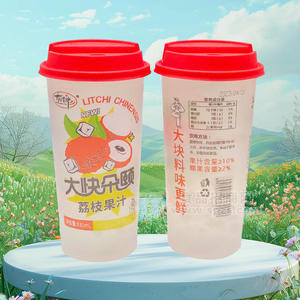 有情郎荔枝果汁大快朵颐饮品饮料招商630ml