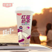 忆香斋红豆奶茶风味饮品饮料招商620g
