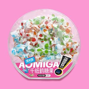 澳米伽千紙鶴糖果休閑小零食招商90g