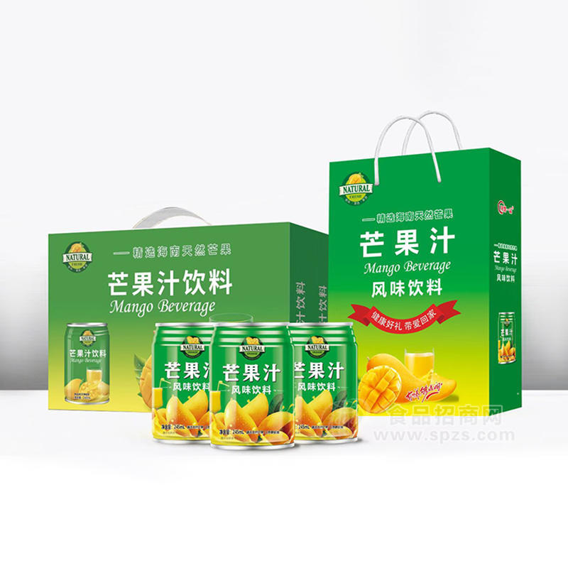 芒果汁風(fēng)味飲品飲品廠家招商245ml