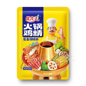 優(yōu)先美火鍋雞精復合調(diào)味料調(diào)味品900g