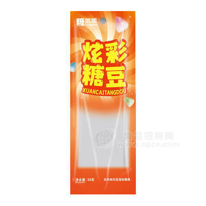 糖啦啦炫彩糖豆休閑食品38g