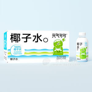 元?dú)饪煽?00%椰子水無菌冷灌飲料招商420ml百分百椰子水