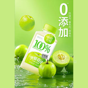 鮮點(diǎn)子100%油柑檸檬復(fù)合果汁飲料350ml