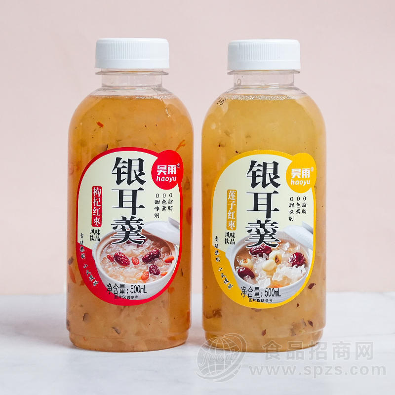 昊雨枸杞红枣莲子红枣银耳羹风味饮品500ml
