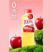 鮮點(diǎn)子100%蘋(píng)果果汁飲料500ml