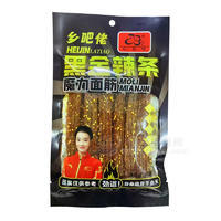 鄉(xiāng)吧佬黑金辣條魔力面筋辣條休閑食品零食招商80g