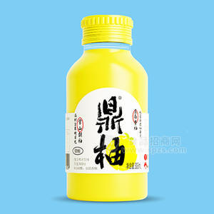 鼎柚常山胡柚玻璃瓶饮料双柚汁复合果汁饮料308ml
