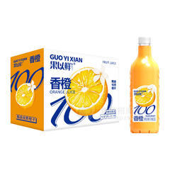 椰泰果以鲜香橙复合果汁饮料1.25L