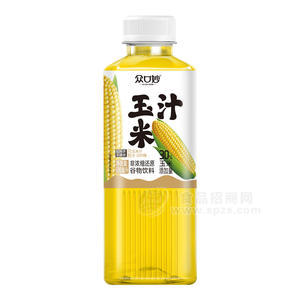 眾口妙玉米汁谷物飲料500ml