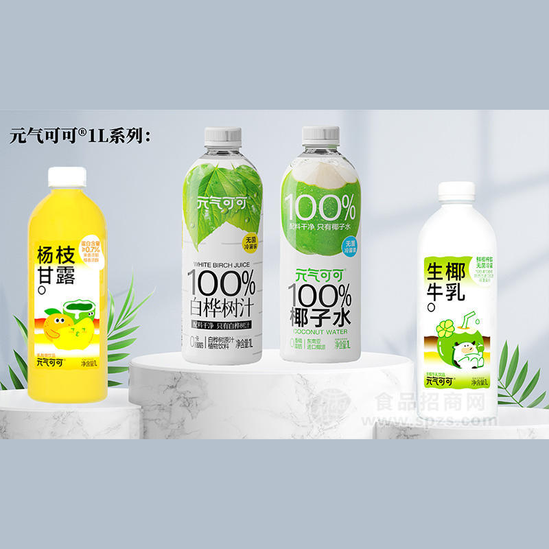 元气可可1L大瓶装饮料系列饮料厂家招商1升