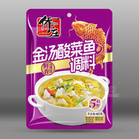 僑莊金湯酸菜魚(yú)調(diào)料鮮香調(diào)味品廠家招商400g
