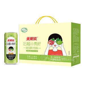 美果来石榴小青柠复合果汁饮料饮品厂家招商310ml