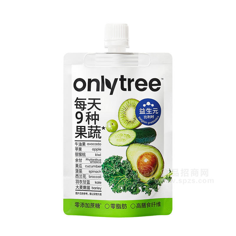 onlytree每天9种果蔬沙拉饮料饮品