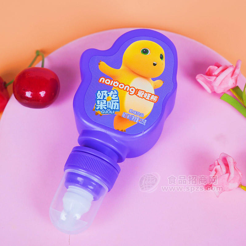 愛旺熊奶龍果嚦乳味飲品飲料廠家招商125g