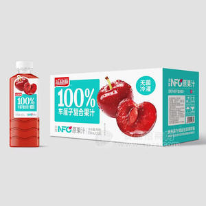 益和源NFC100%車(chē)?yán)遄訌?fù)合果汁飲料500mlx15瓶