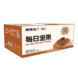 葡口每日?qǐng)?jiān)果植物蛋白飲料飲品招商箱裝
