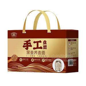 手工盤(pán)面黑麥?zhǔn)w麥面方便食品面條招商1500g