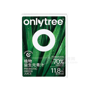onlytree植物益生元青汁高膳食纖維飲品飲料