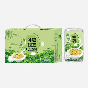 帥盾冰糖綠豆八寶粥方便食品早餐粥招商箱裝