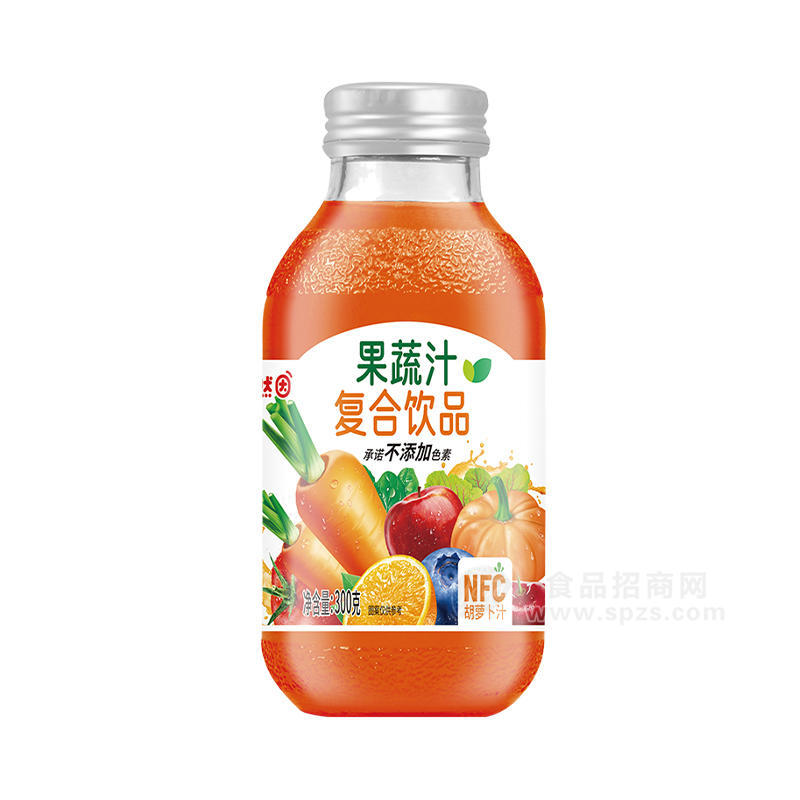 自热因果蔬汁复合饮品饮料厂家招商300ml