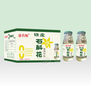 康藥師鐵皮石斛花植物飲料飲品廠家招商340ml