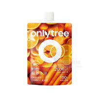 onlytree鮮橙胡蘿卜汁100%果蔬汁含量