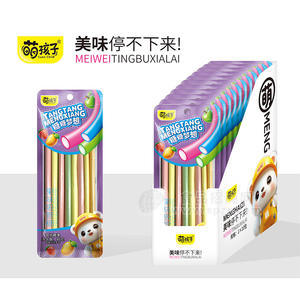 萌孩子果味吸管糖其他糖果休闲食品零食厂家招商46g