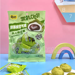 萌孩子糖果抹茶味空气糖空气糖果休闲零食厂家招商55g
