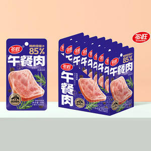 多旺午餐肉黑胡椒味85%雞肉含量休閑食品零食廠家招商20g