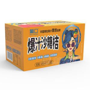 葡口爆汁砂糖桔果粒砂糖桔飲料飲品490ml×15