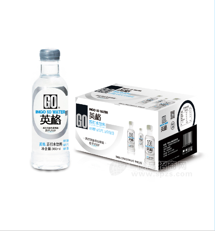 ·英格苏打水饮料360ml24瓶 