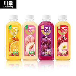 川幸100%果汁NFC飲品飲料招商500ml
