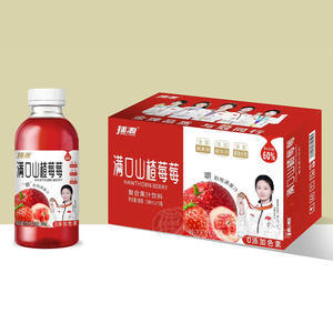 拙源滿口山楂莓莓復(fù)合果汁飲料500mlx15瓶
