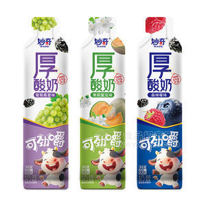 妙奇厚酸奶奶昔可劲嚼酸奶饮品饮料招商60g