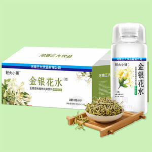 轻火小铺金银花水植物风味饮料饮品386ml