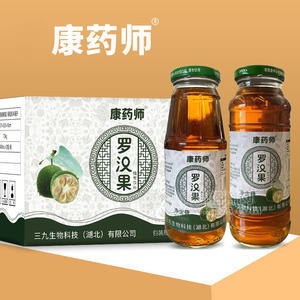 康藥師羅漢果植物飲料飲品廠家招商340ml