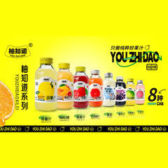 柚知道果汁饮料饮品系列厂家招商玻璃瓶饮料双柚汁