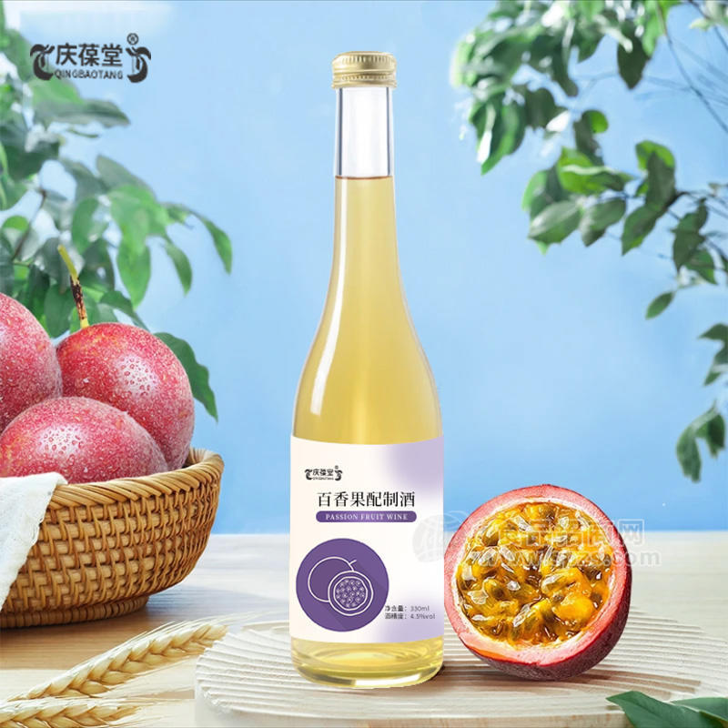 百香果配制酒貼牌代加工低濃度酒定制