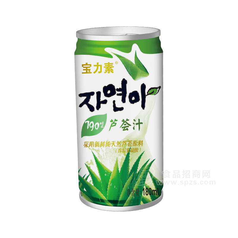 宝力素芦荟汁饮料饮品厂家招商180ml