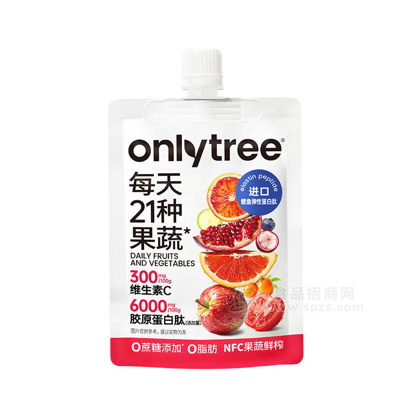 onlytree每天21种果蔬NFC果蔬鲜扎