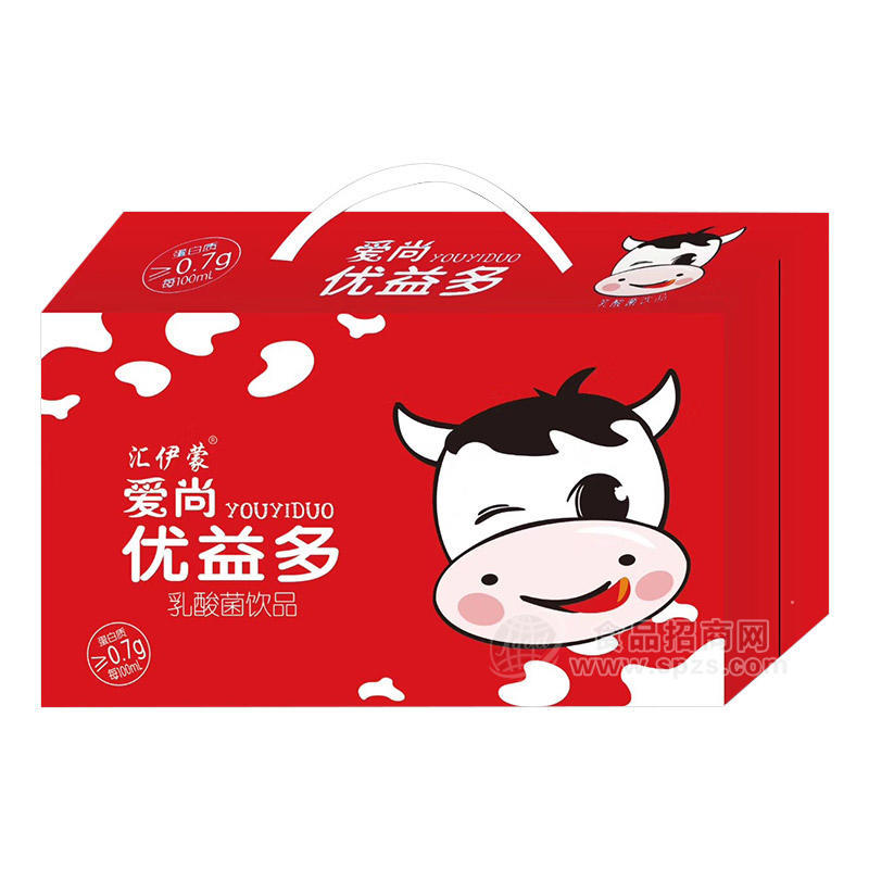 汇伊蒙优益多乳酸菌饮品饮料厂家招商箱装