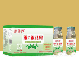 康藥師維C銀花露植物飲品飲料廠家招商340ml