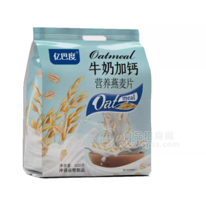 牛奶加鈣營(yíng)養(yǎng)燕麥片600g