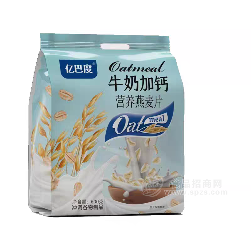 牛奶加鈣營養(yǎng)燕麥片600g