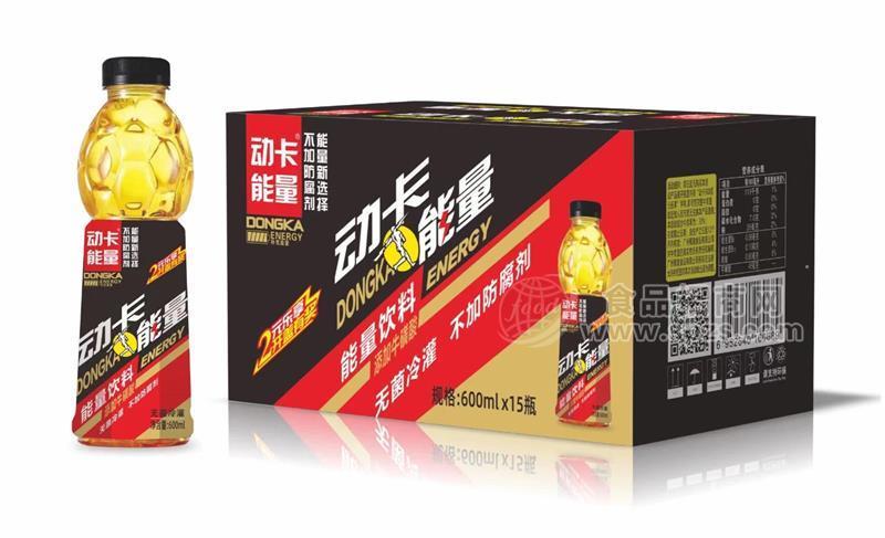 動(dòng)卡能量維生素功能飲料600mL×15瓶